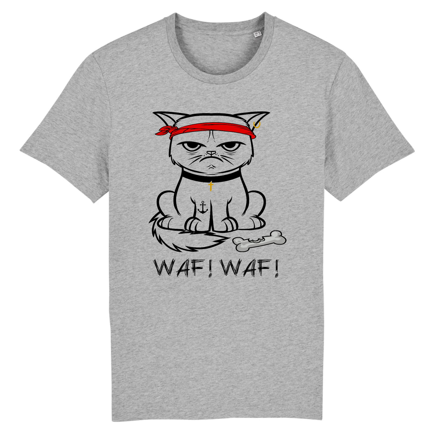T-Shirt Homme Chat bad boy