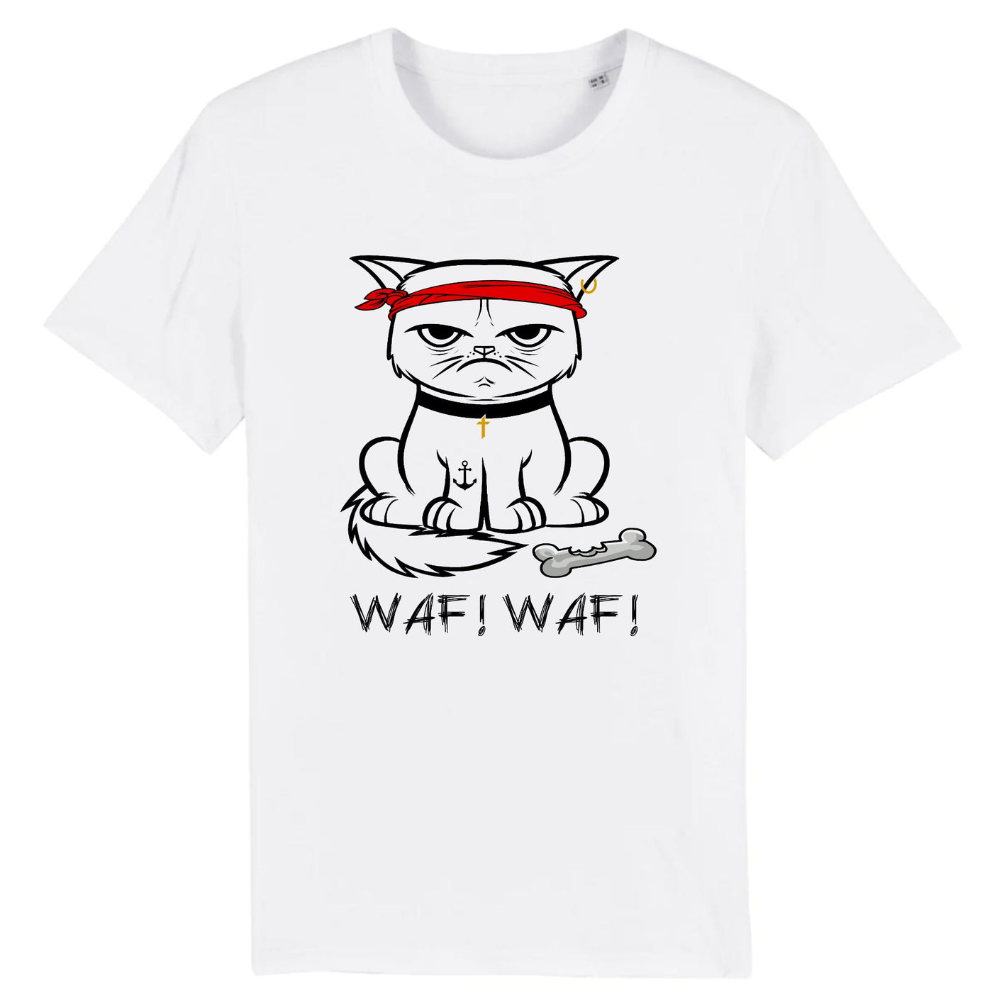 T-Shirt Homme Chat bad boy