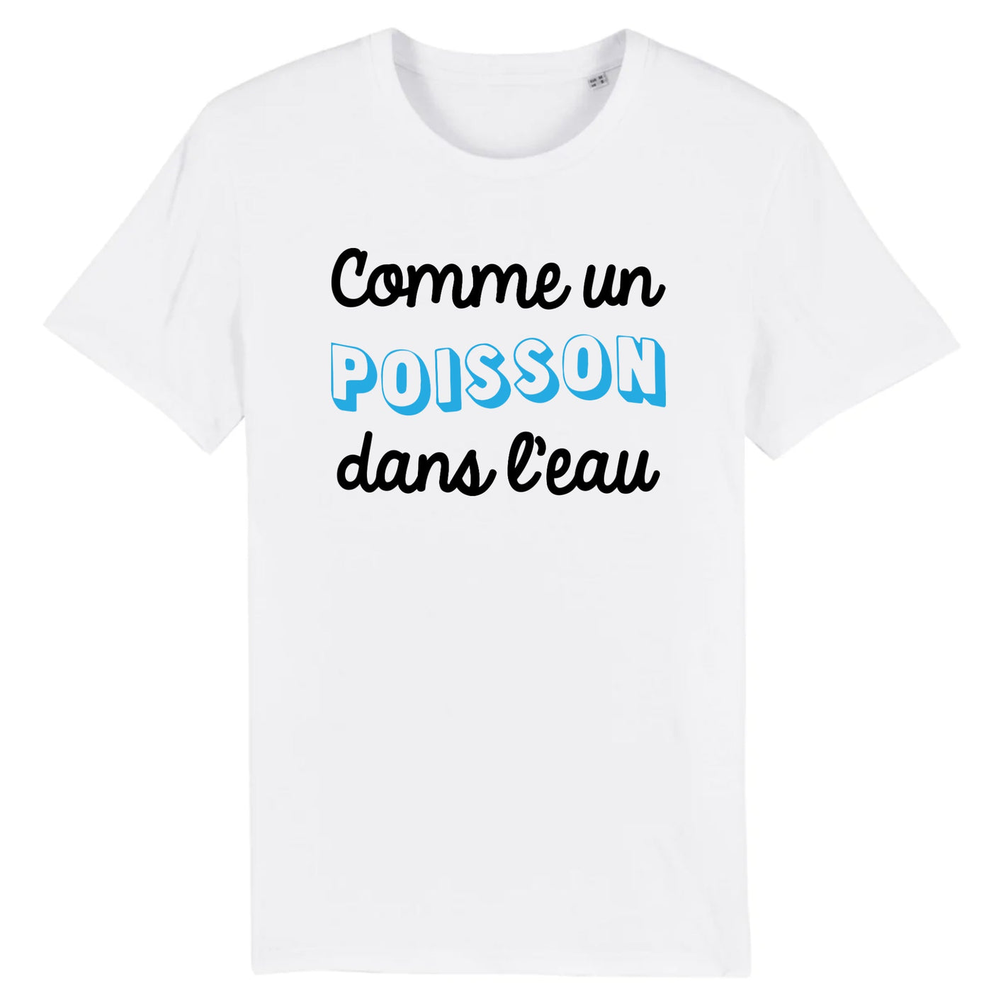 T-Shirt Homme Comme un poisson dans l'eau