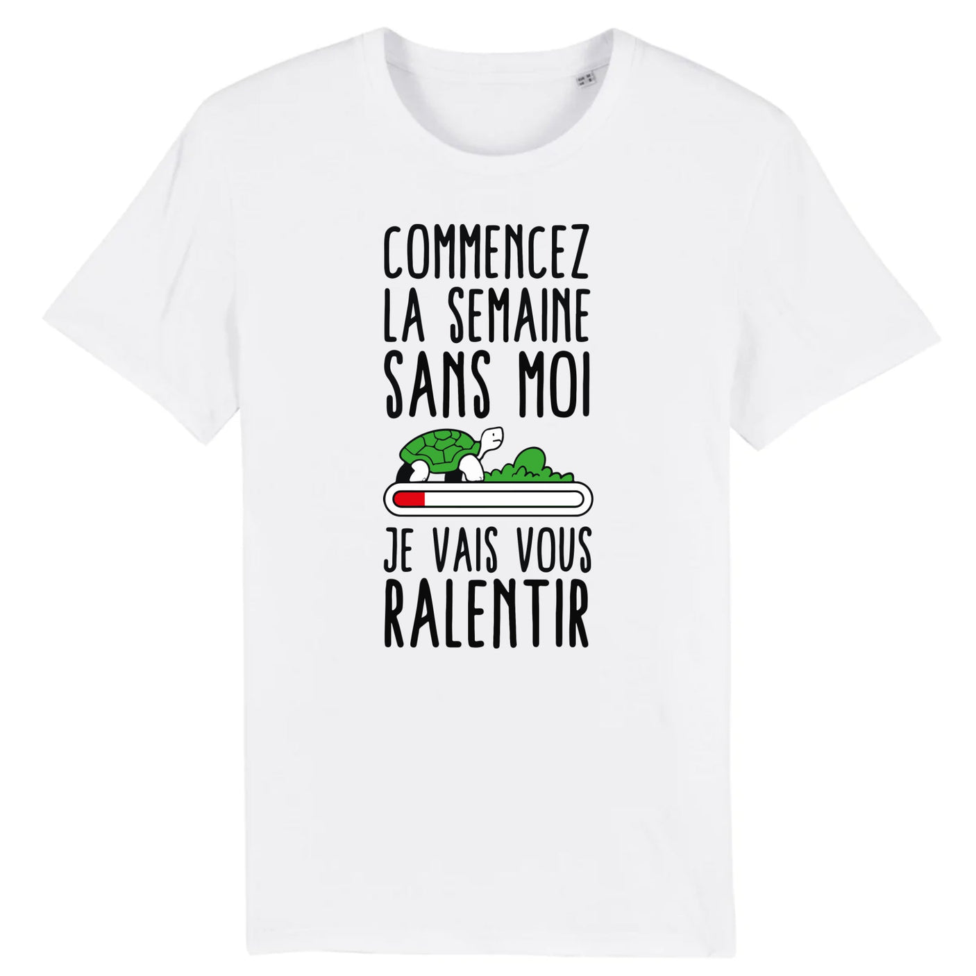 T-Shirt Homme Commencez la semaine sans moi