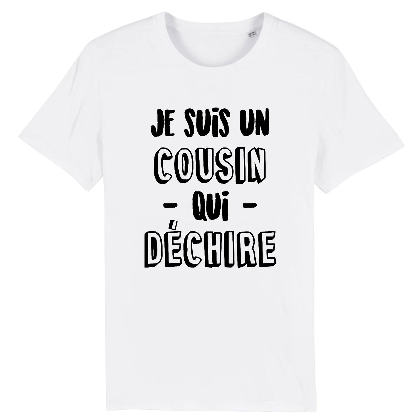 T-Shirt Homme Cousin qui déchire