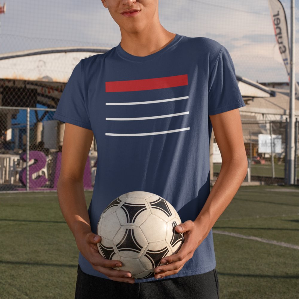 T-Shirt Homme France 98 Indigo