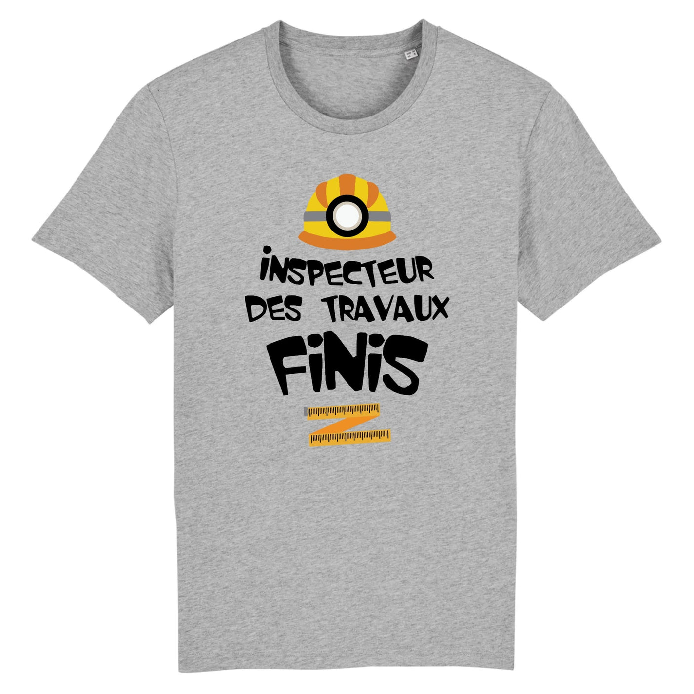 T-Shirt Homme Inspecteur des travaux finis