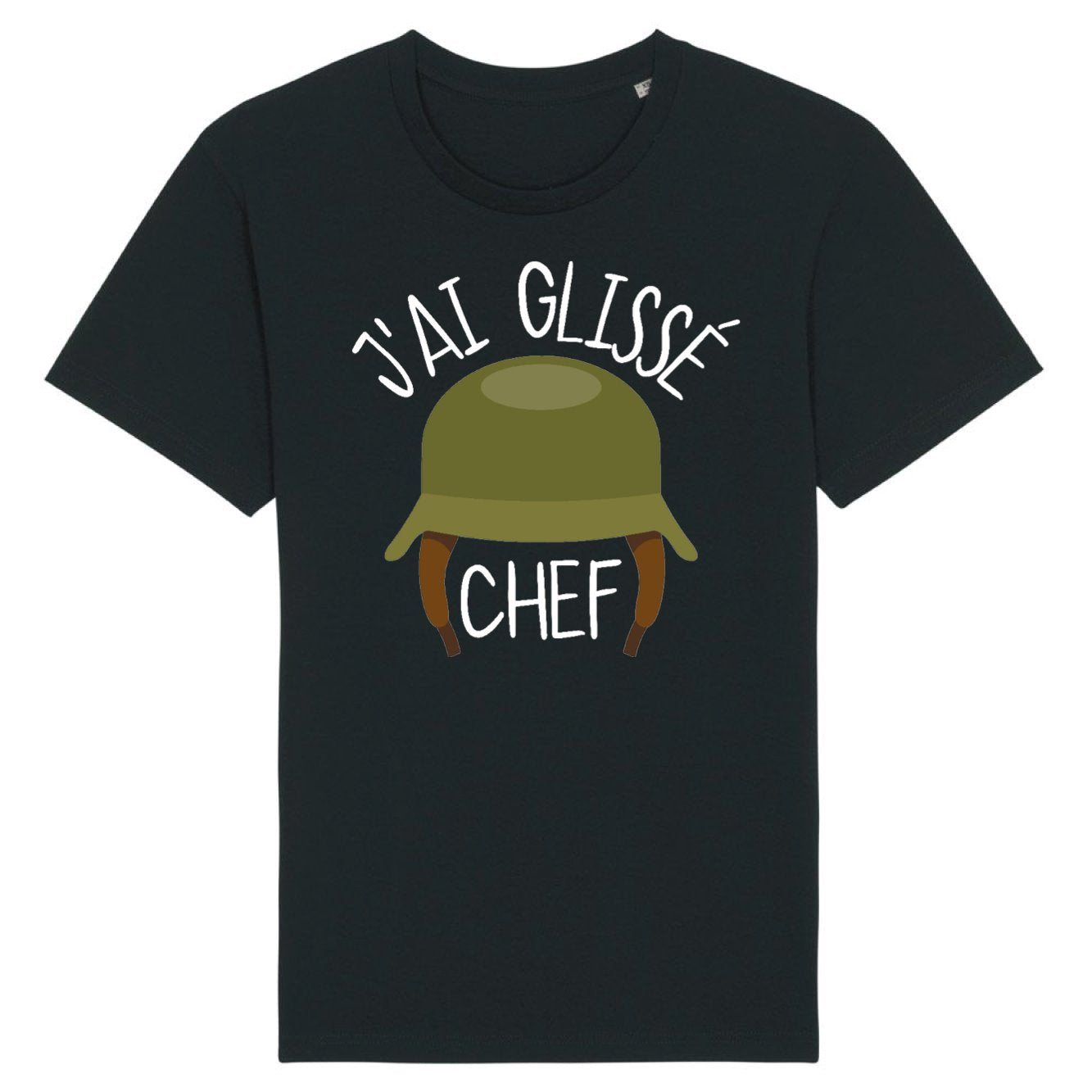 T-Shirt Homme J'ai glissé chef