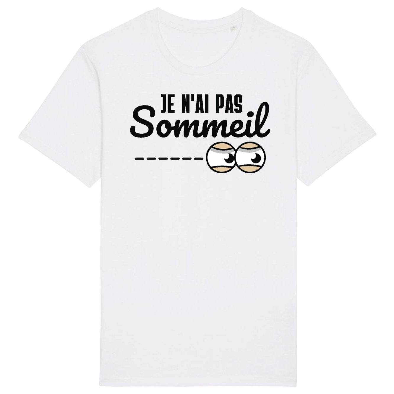 T-Shirt Homme Je n'ai pas sommeil