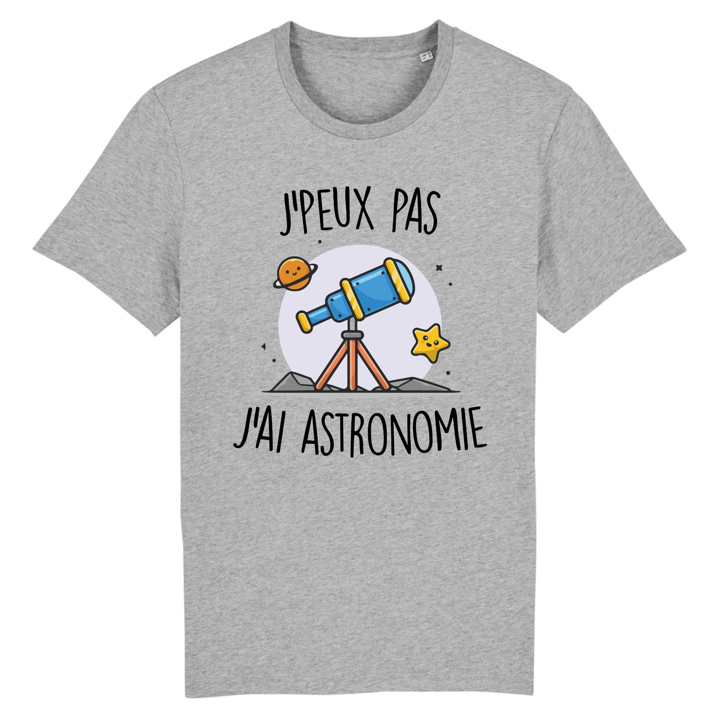 T-Shirt Homme J'peux pas j'ai astronomie