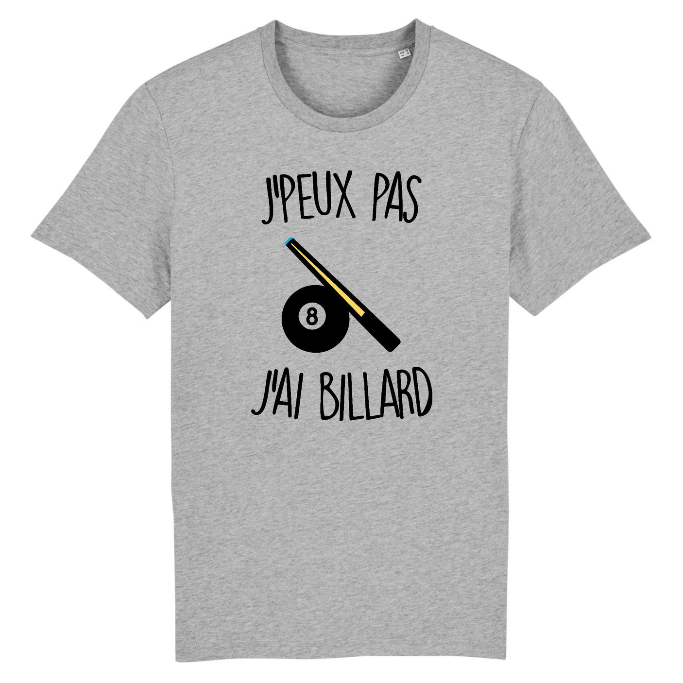 T-Shirt Homme J'peux pas j'ai billard