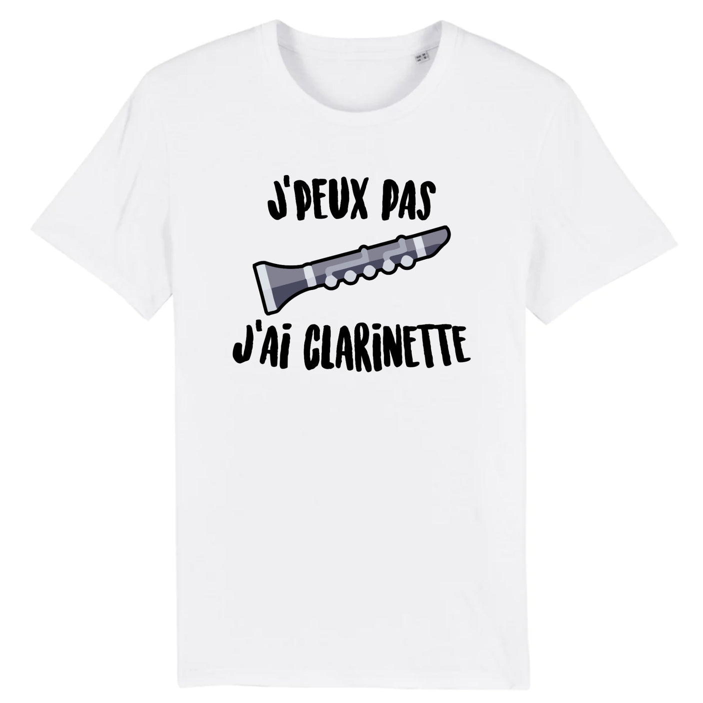 T-Shirt Homme J'peux pas j'ai clarinette