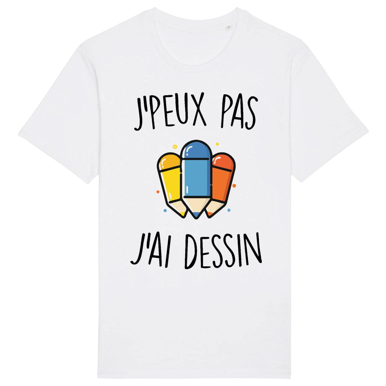 T-Shirt Homme J'peux pas j'ai dessin