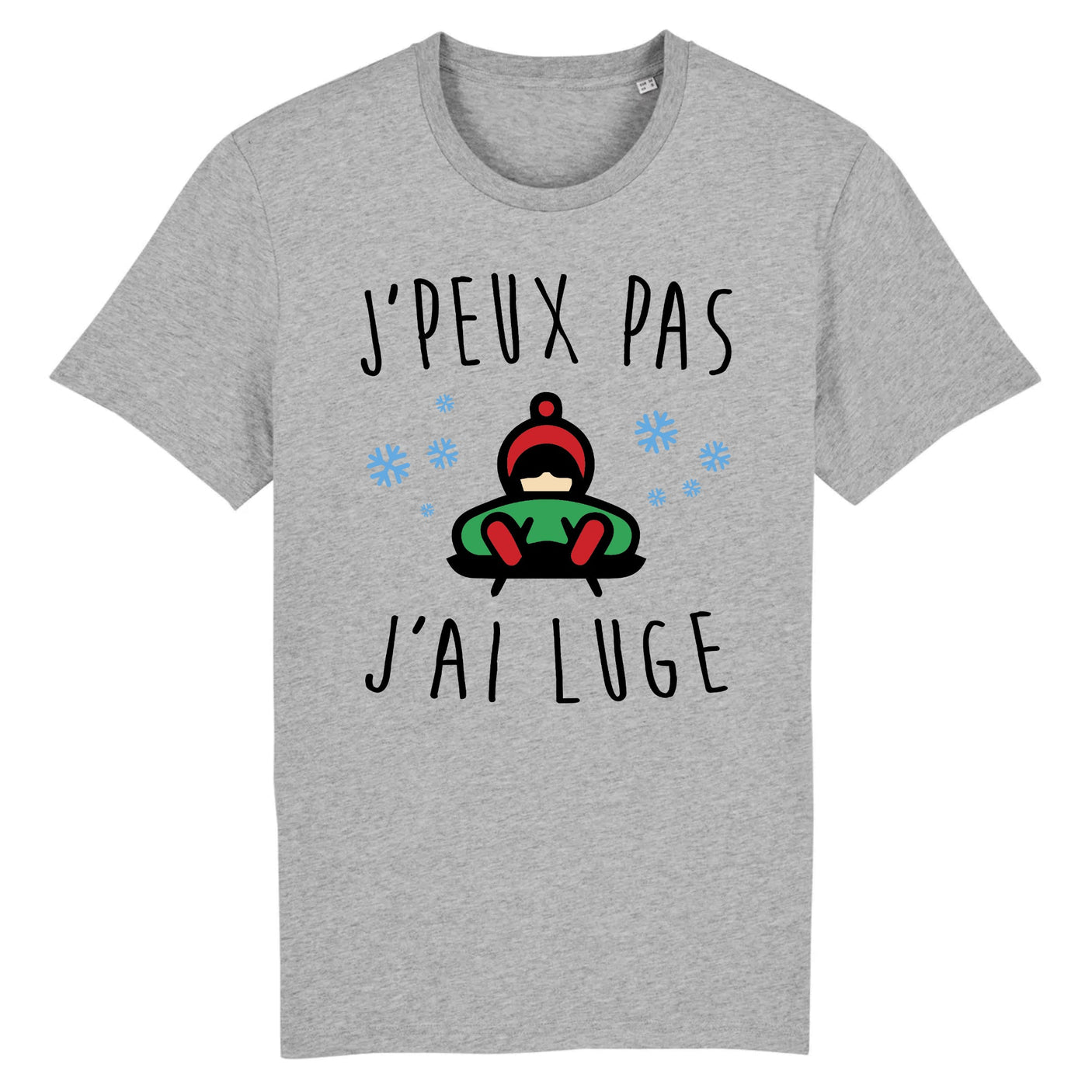 T-Shirt Homme J'peux pas j'ai luge