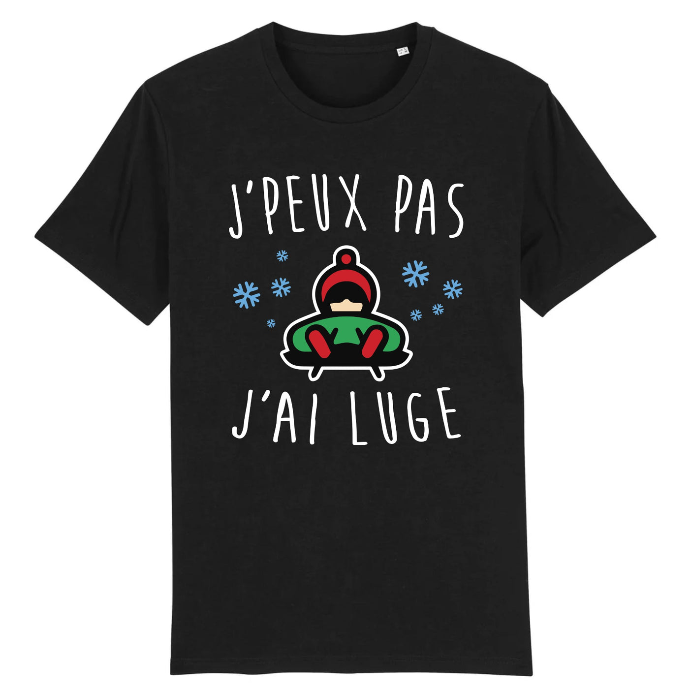 T-Shirt Homme J'peux pas j'ai luge