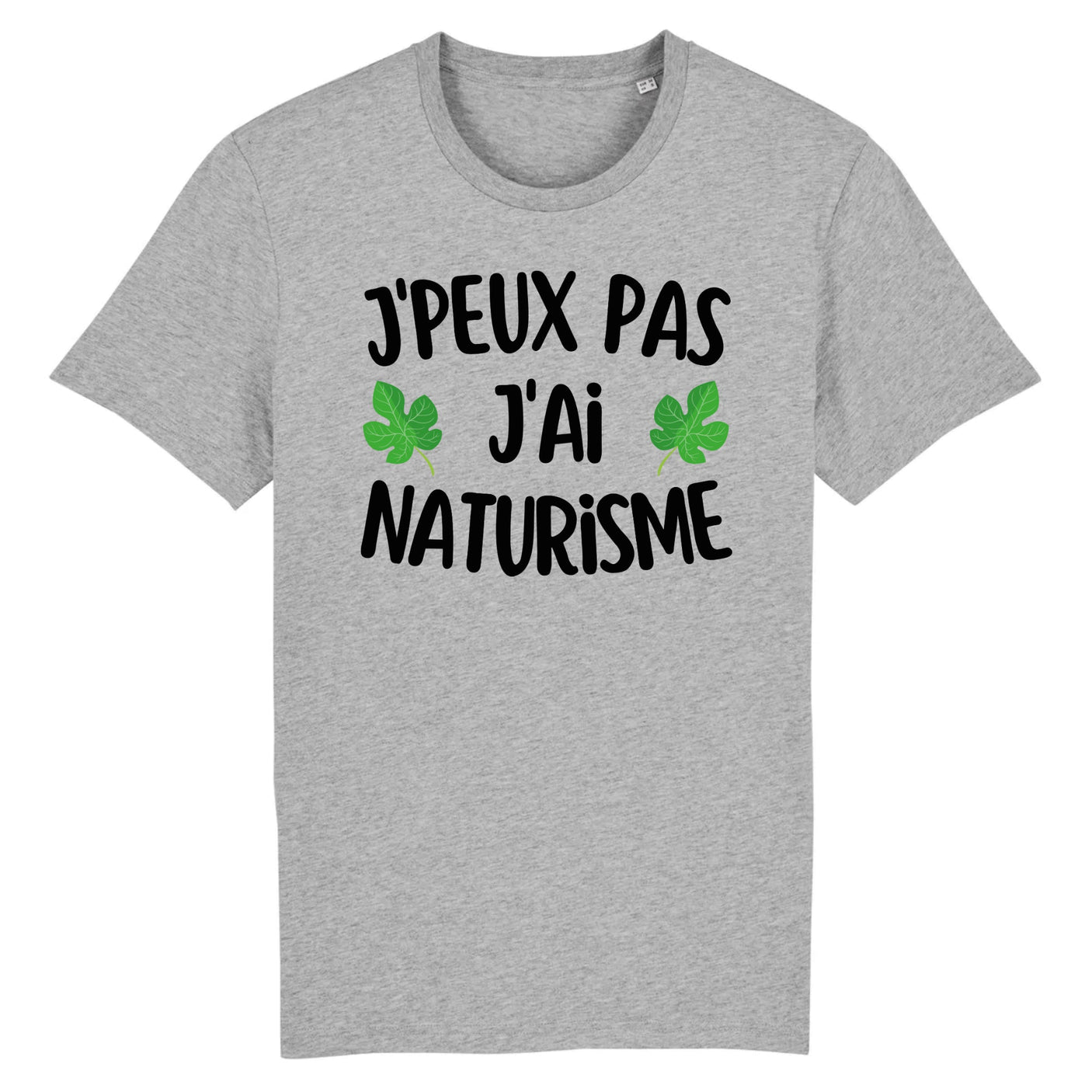 T-Shirt Homme J'peux pas j'ai naturisme