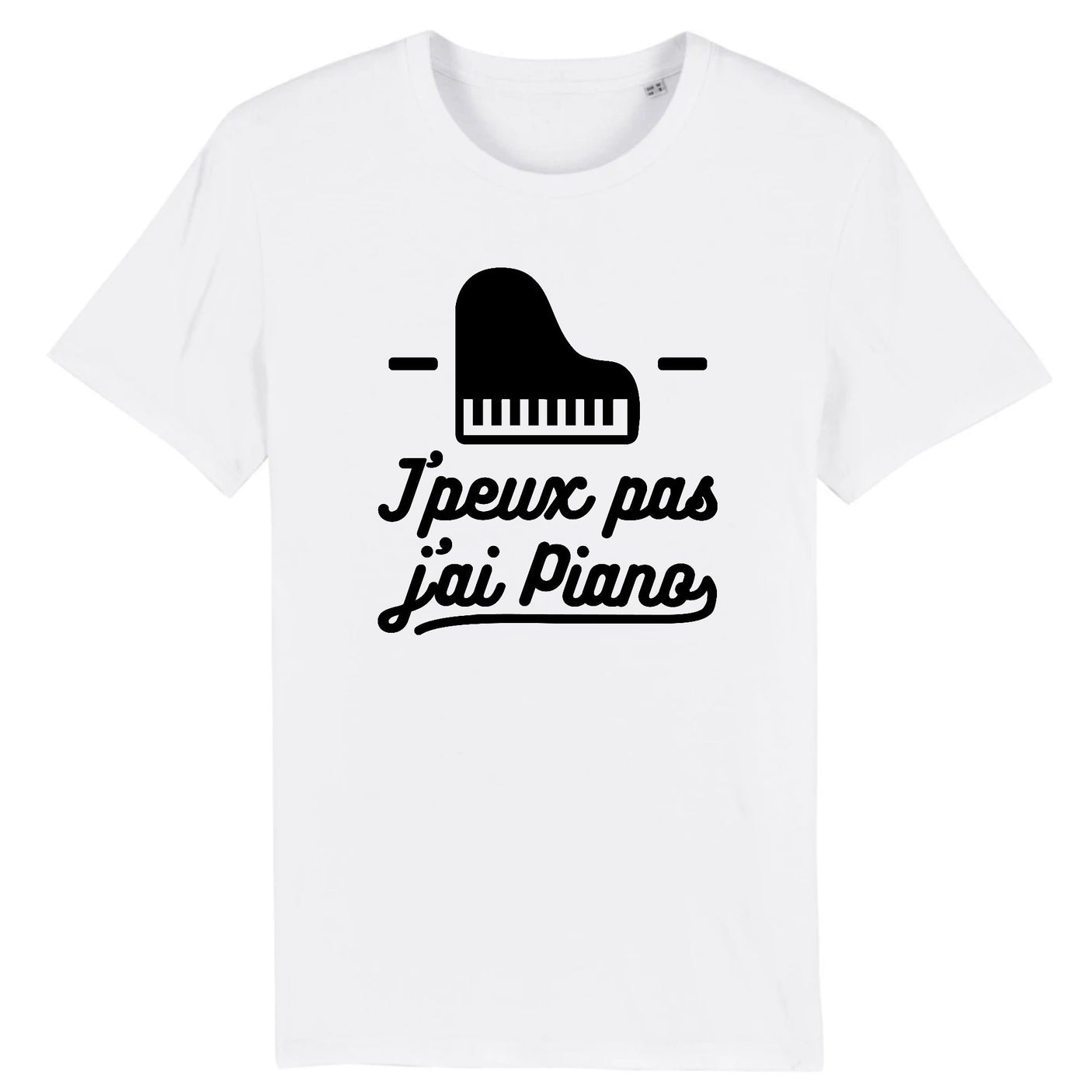 T-Shirt Homme J'peux pas j'ai piano