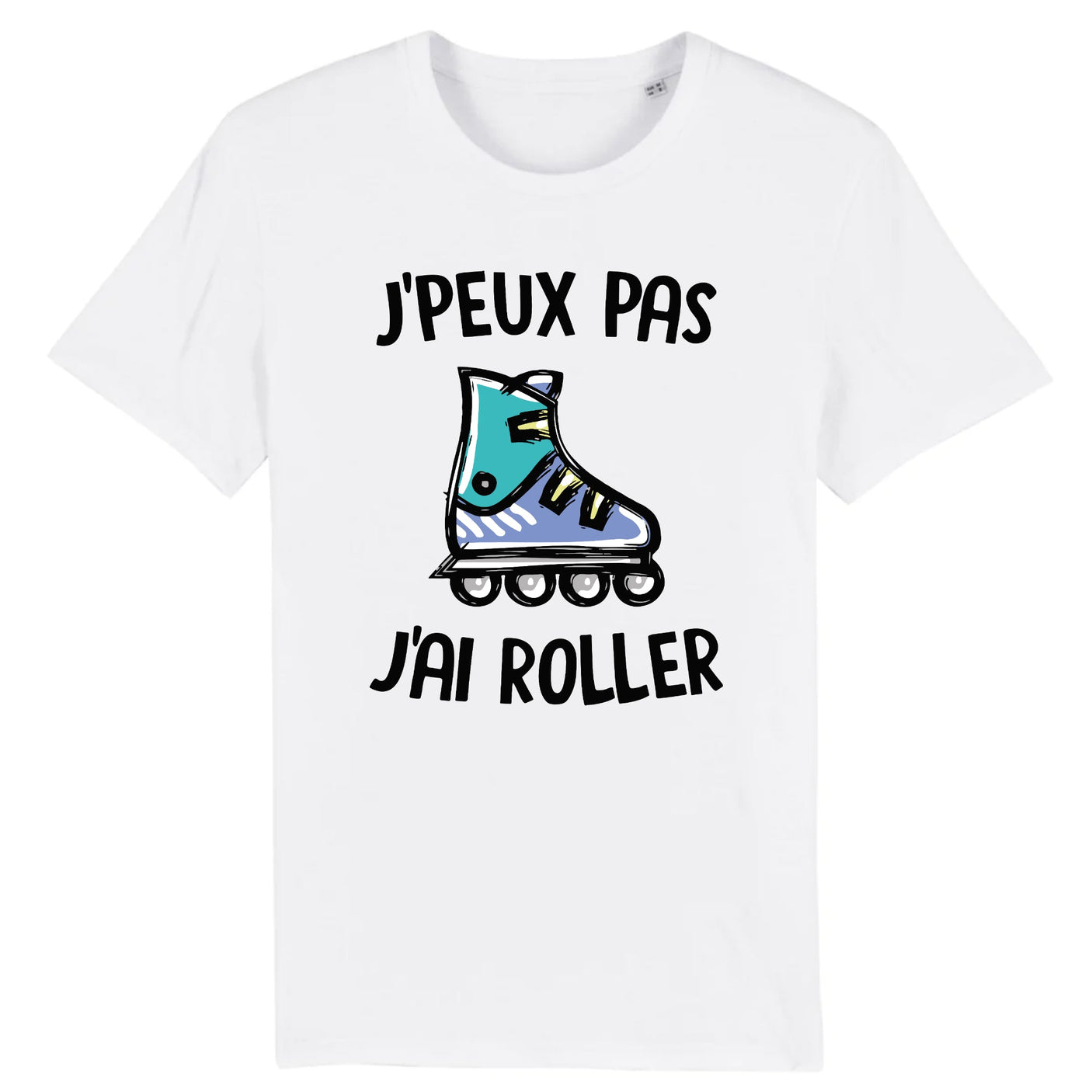 T-Shirt Homme J'peux pas j'ai roller