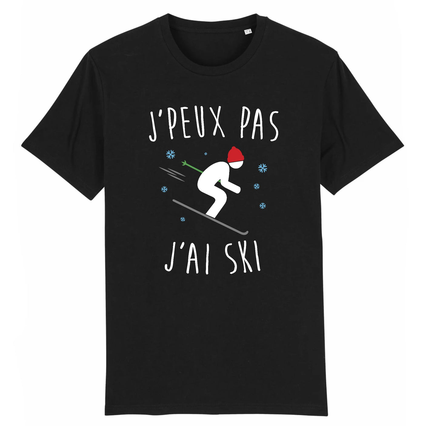 T-Shirt Homme J'peux pas j'ai ski