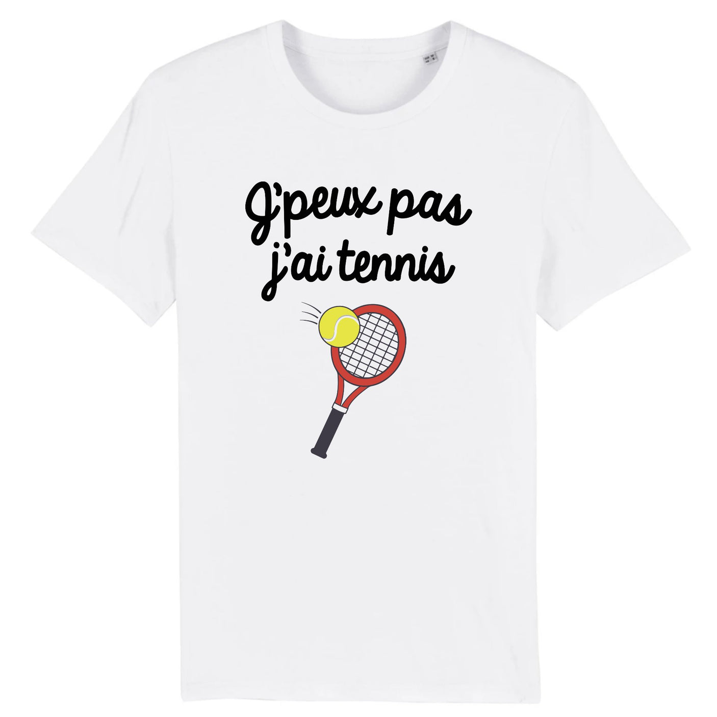 T-Shirt Homme J'peux pas j'ai tennis