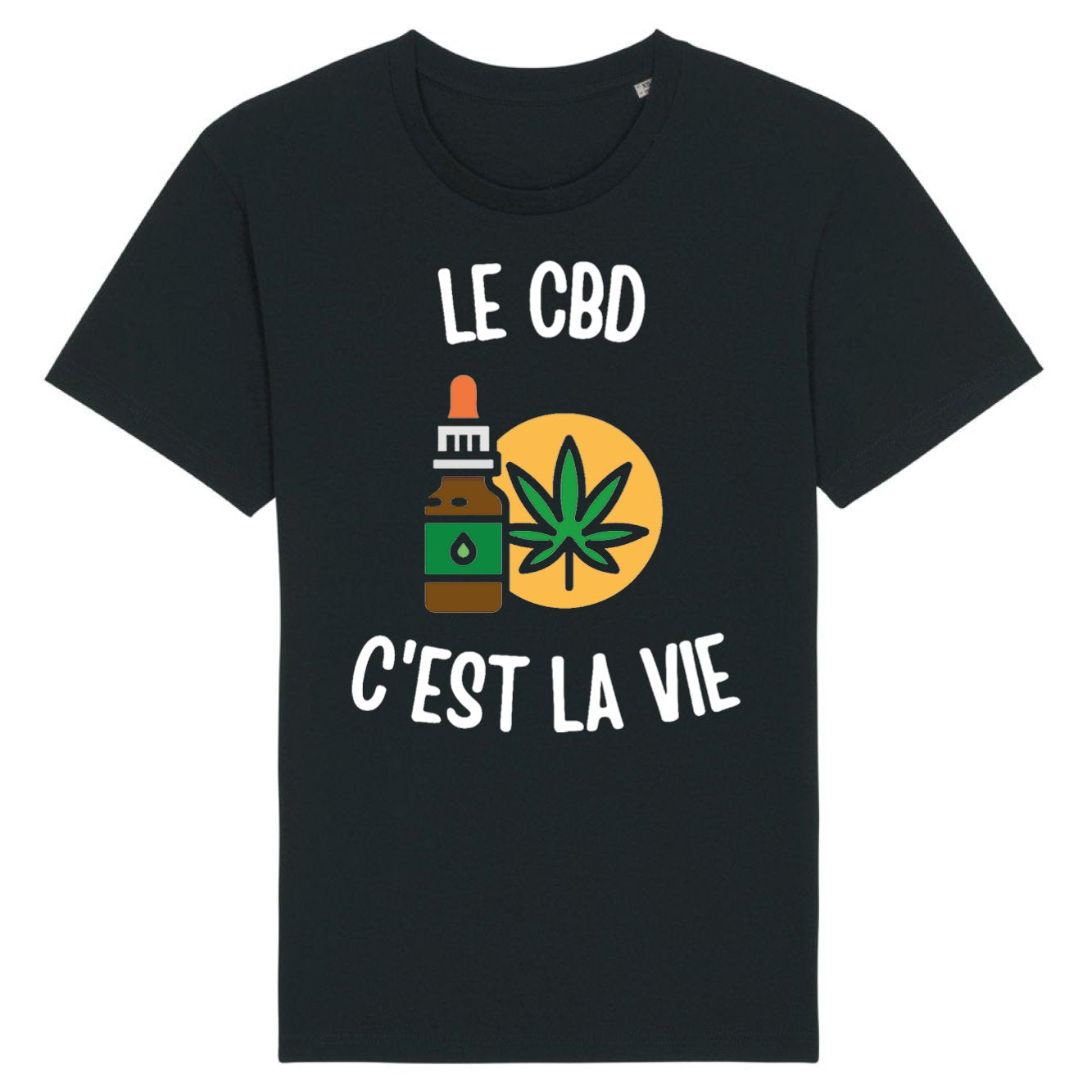 T-Shirt Homme Le CBD c'est la vie