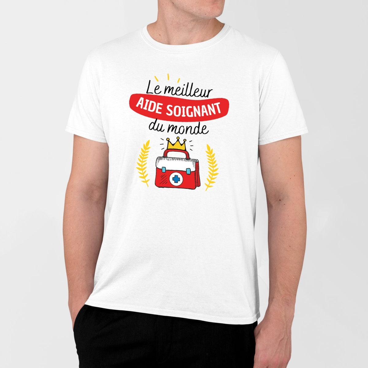 Parfaite Aide-soignante - T-shirt femme cadeau humour - Coton bio