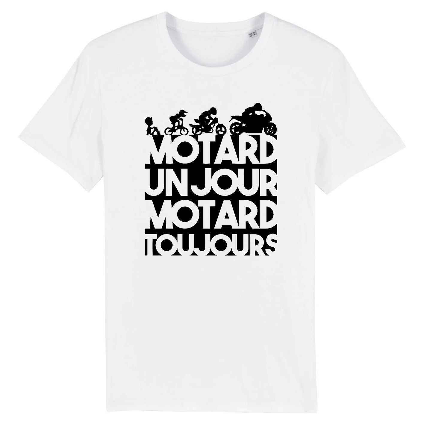 T-Shirt Homme Motard un jour