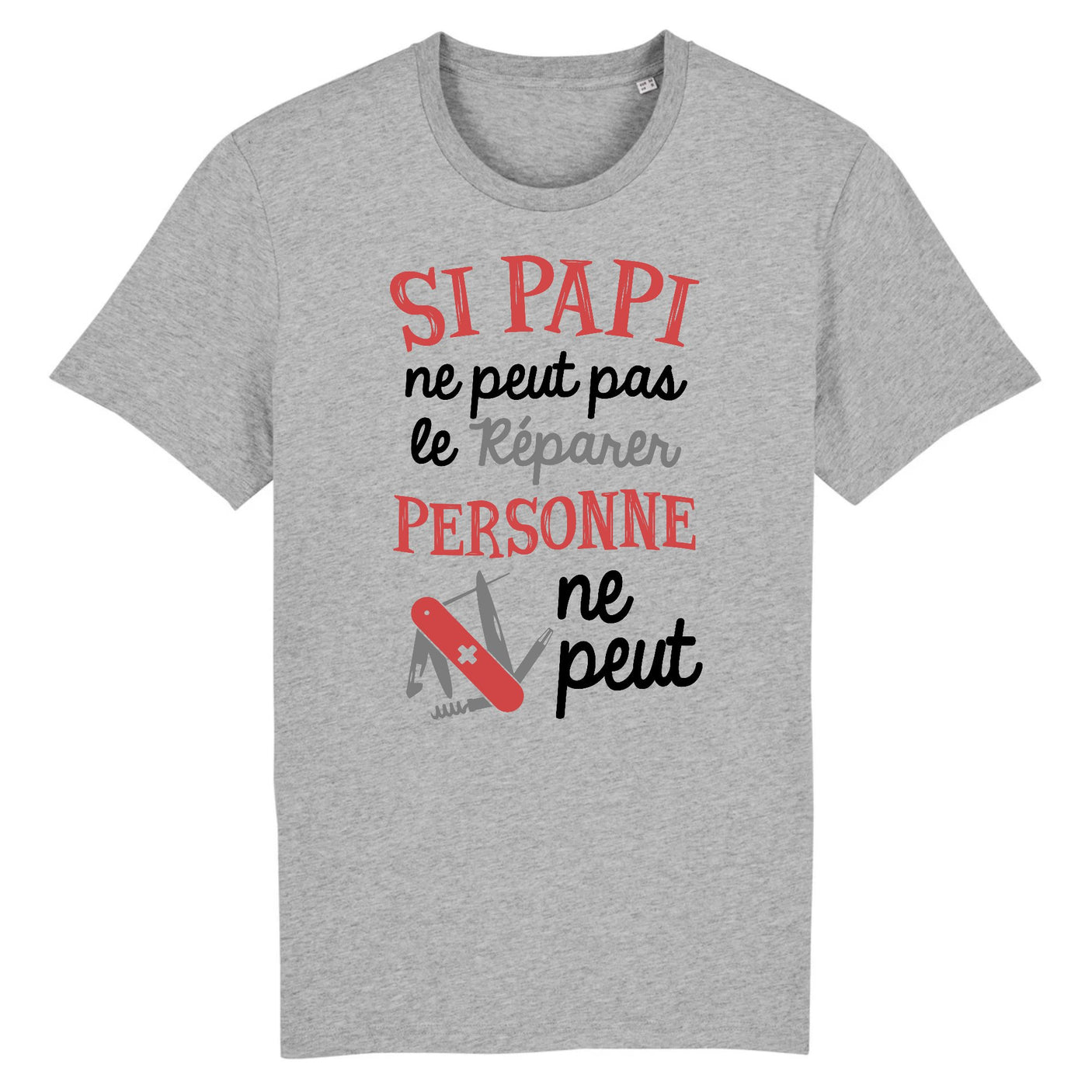 T-Shirt Homme Si papi ne peut pas pas le réparer