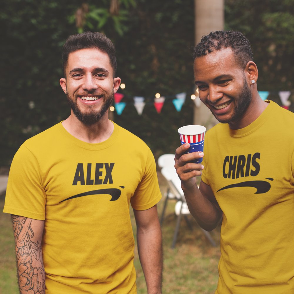 T-Shirt Personnalisé Brice de Nice "votre prénom"