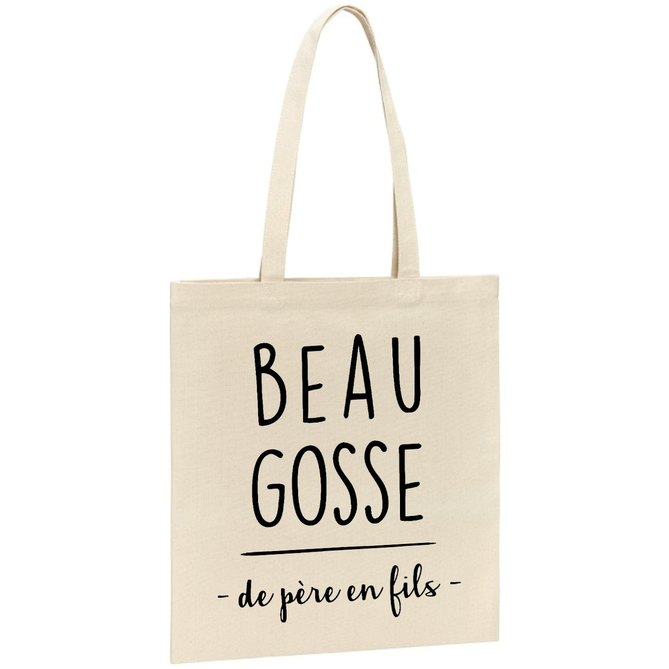 Tote bag Beau gosse de père en fils