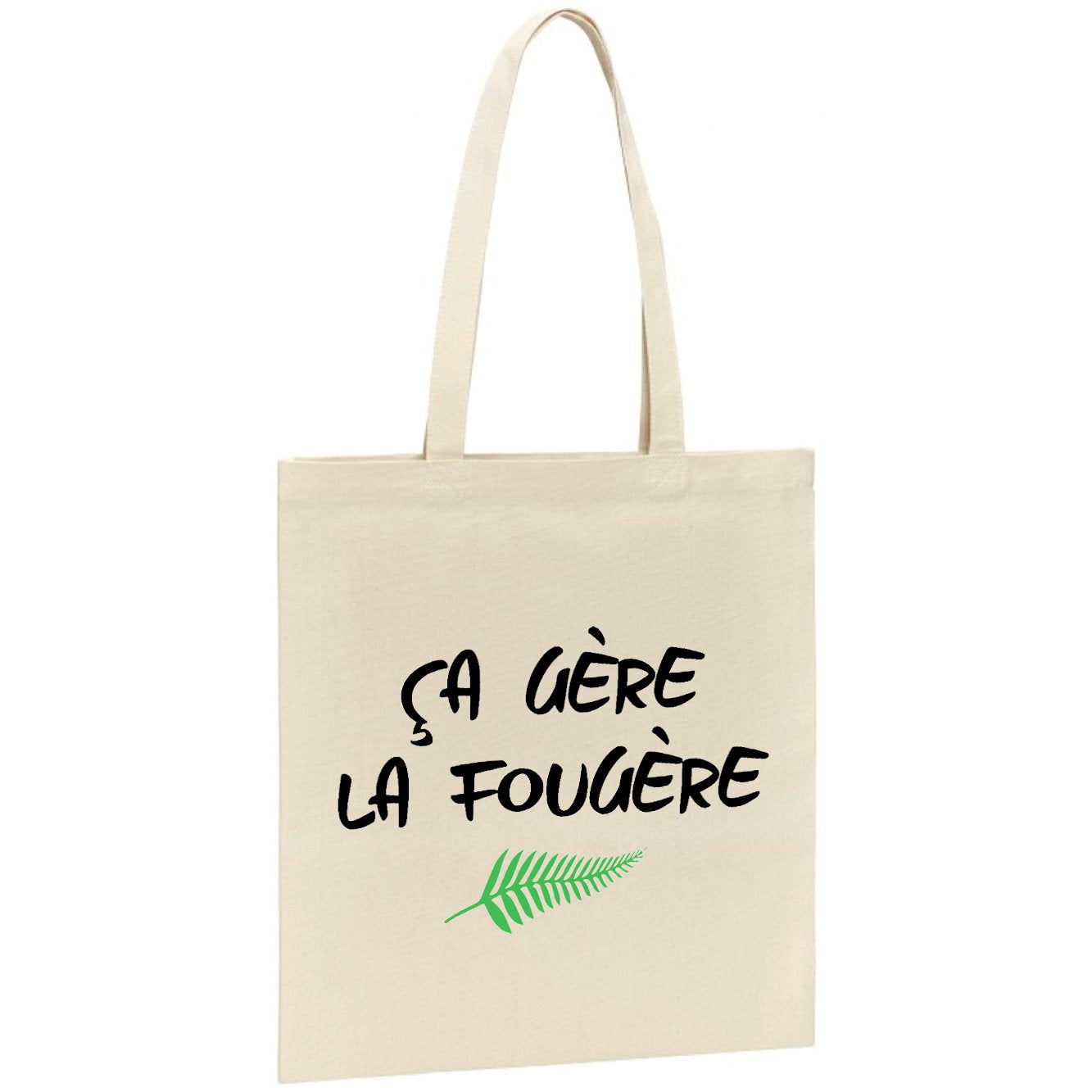 Tote bag Ça gère la fougère