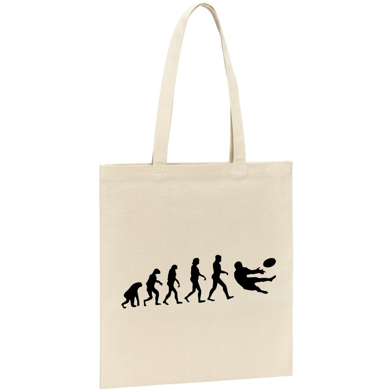 Tote bag Évolution rugby