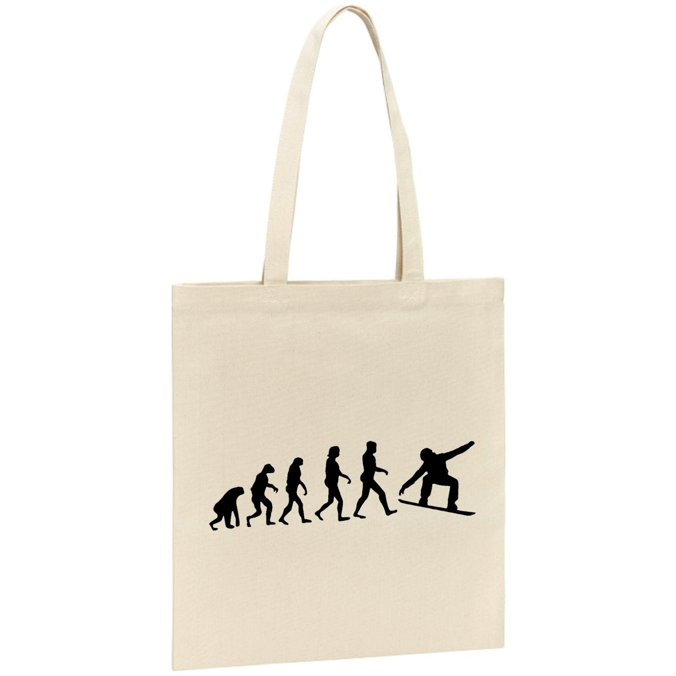 Tote bag Évolution snow
