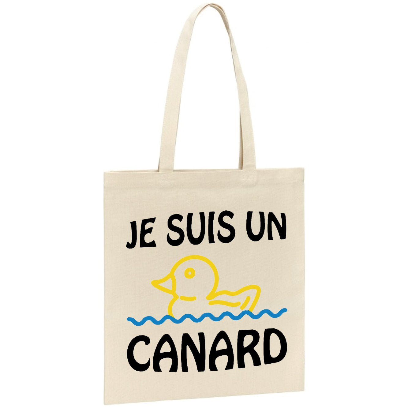 Tote bag Je suis un canard