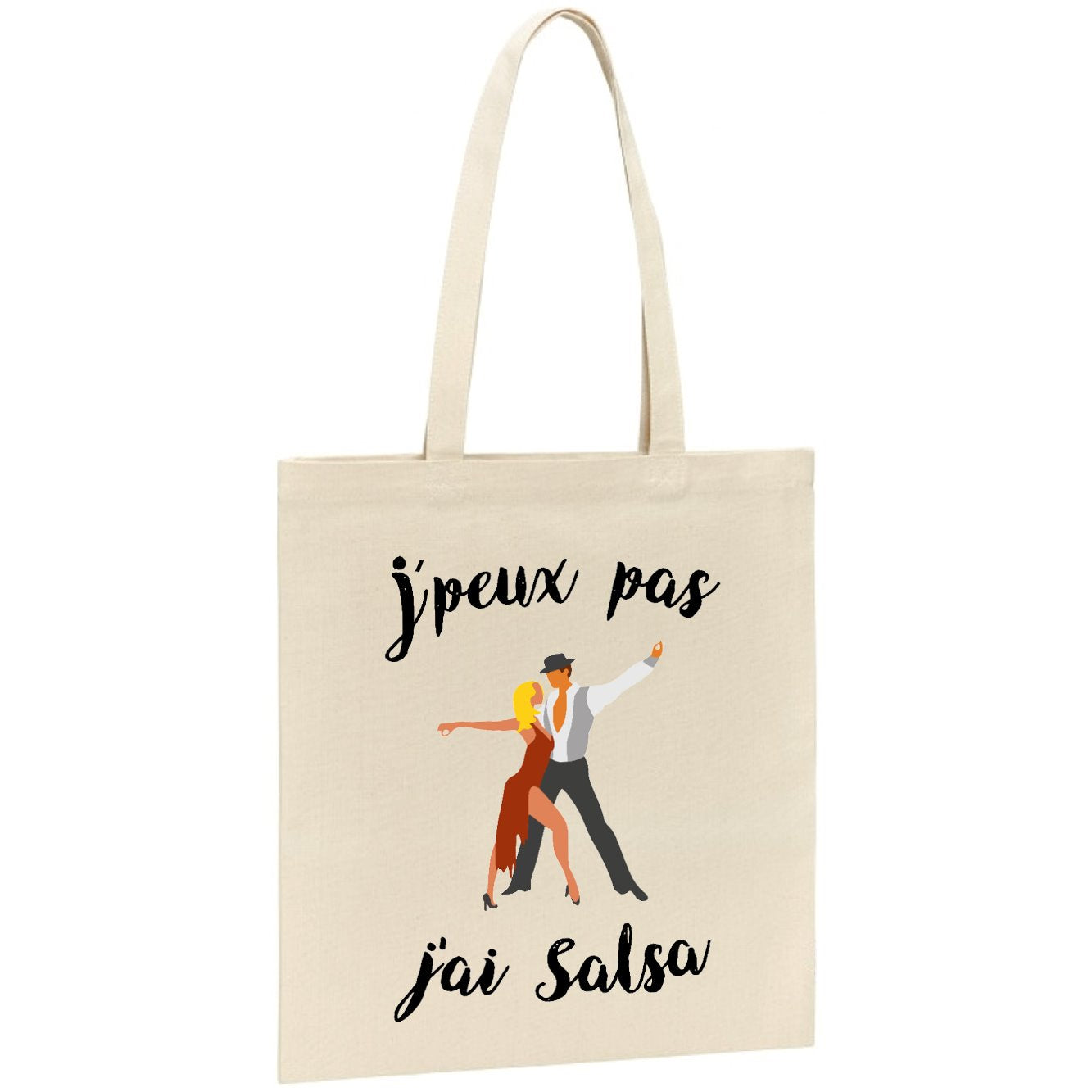 Tote bag J'peux pas j'ai salsa