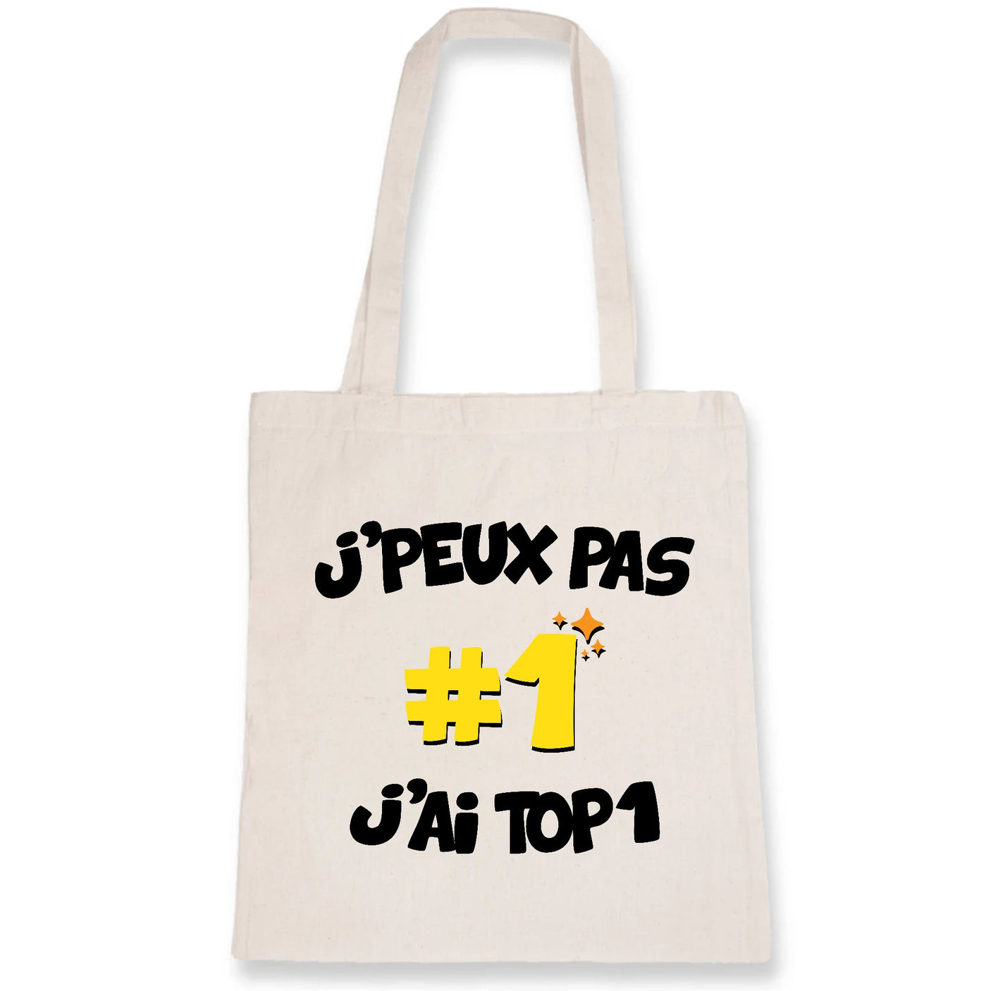 Tote bag J'peux pas j'ai TOP1