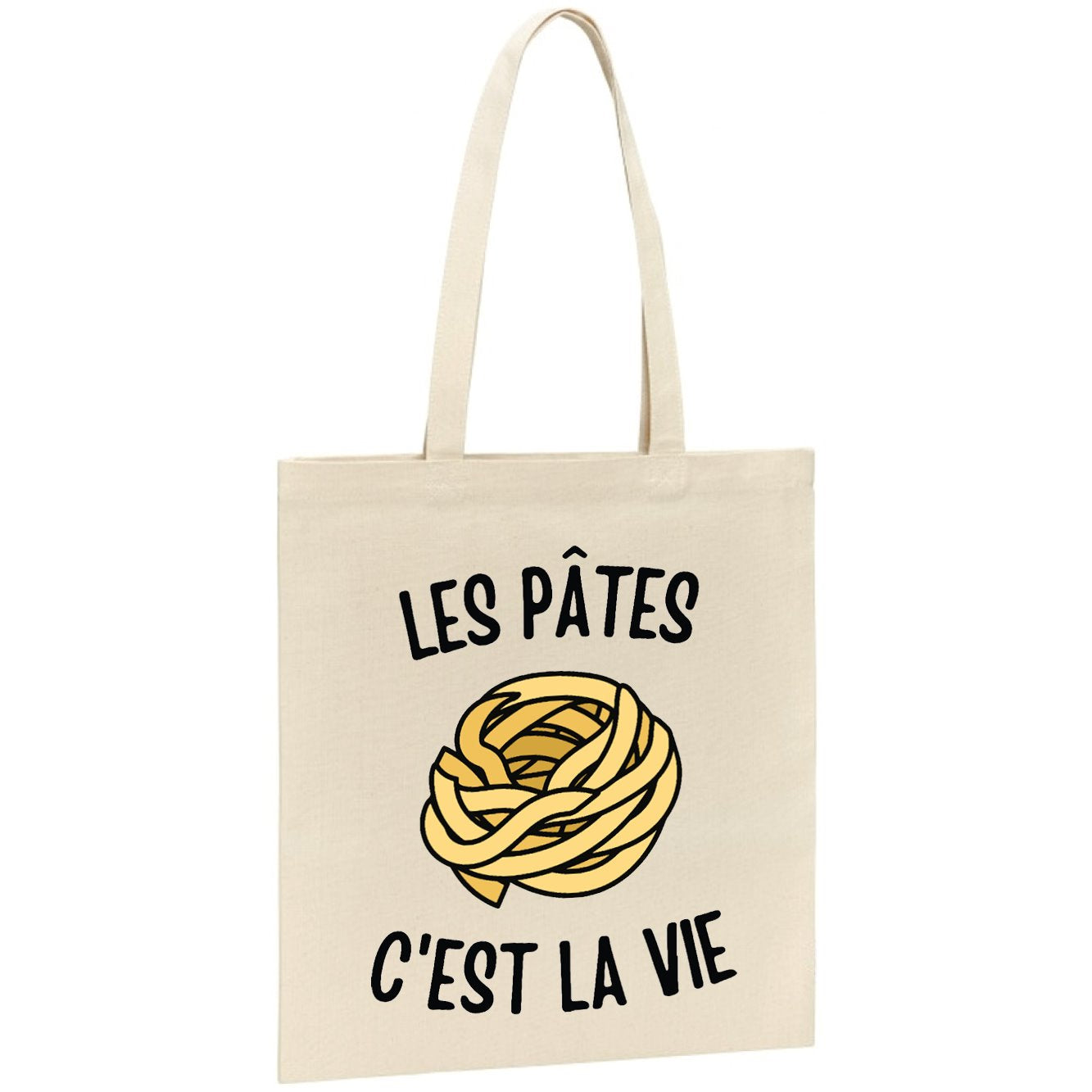 Tote bag Les pâtes c'est la vie