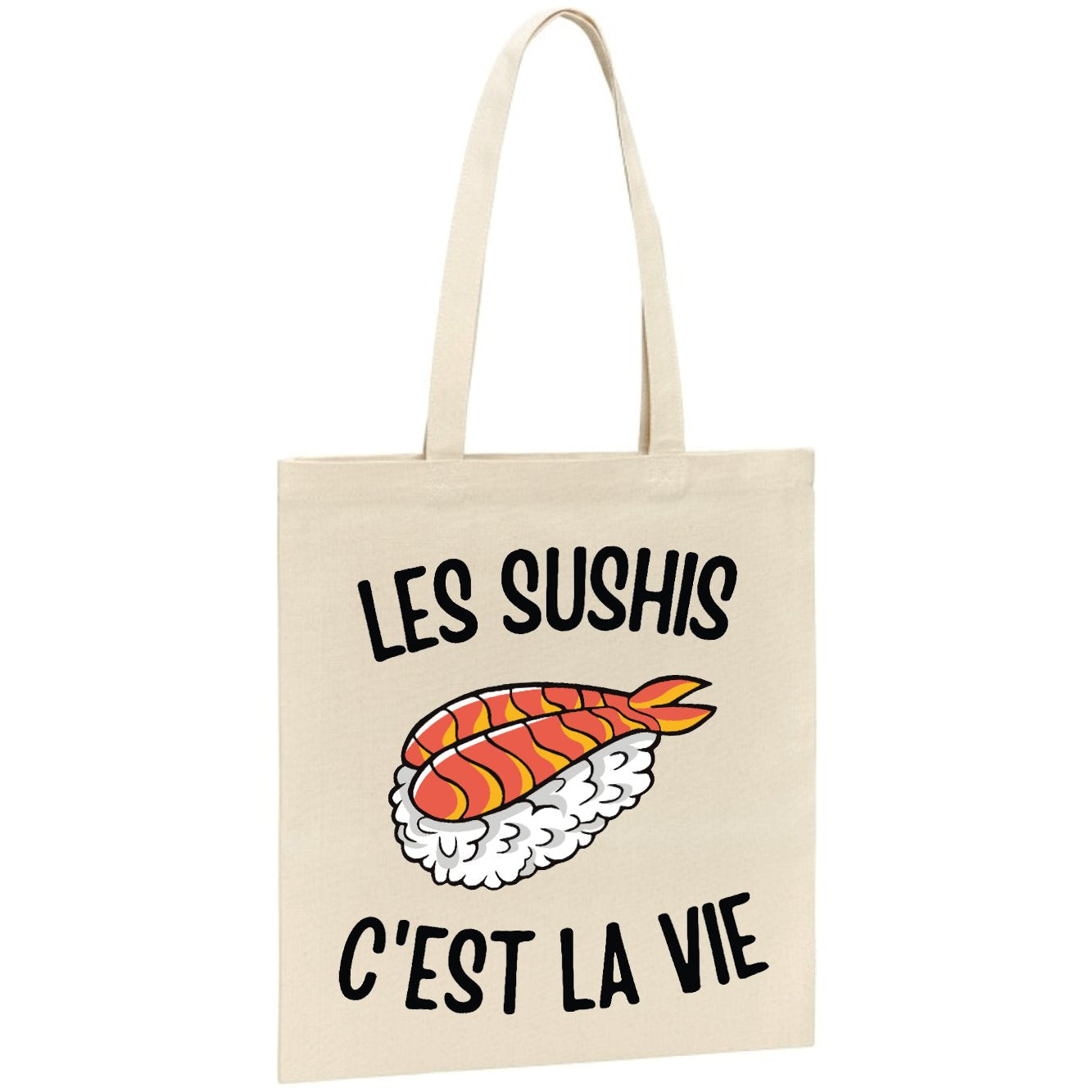 Tote bag Les sushis c'est la vie