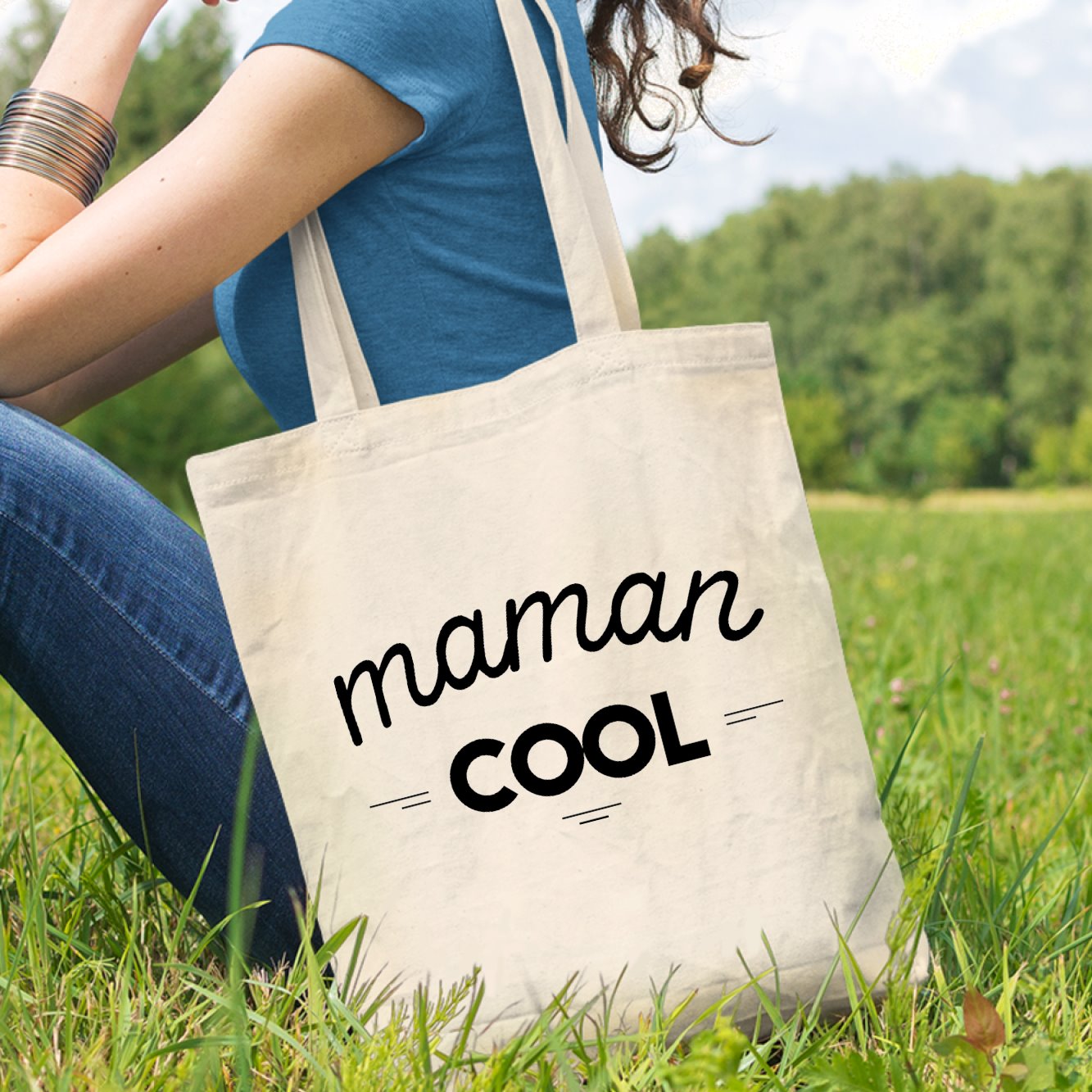 Tote bag Maman cool Id e cadeau original