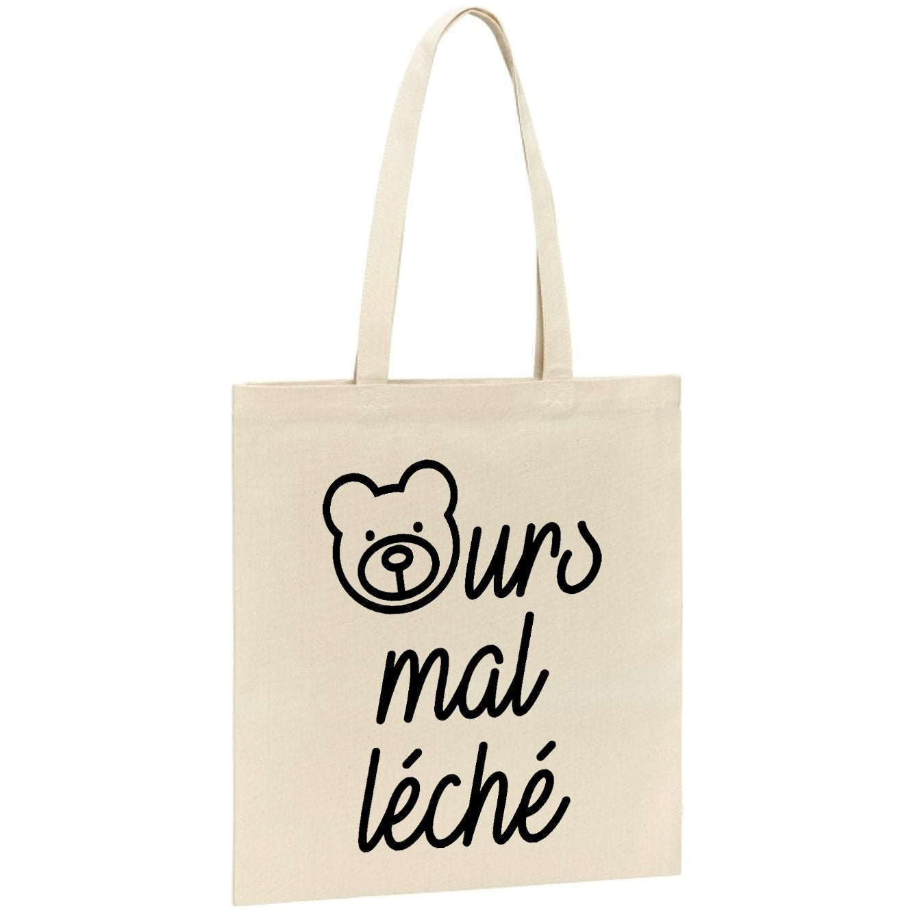 Tote bag Ours mal léché