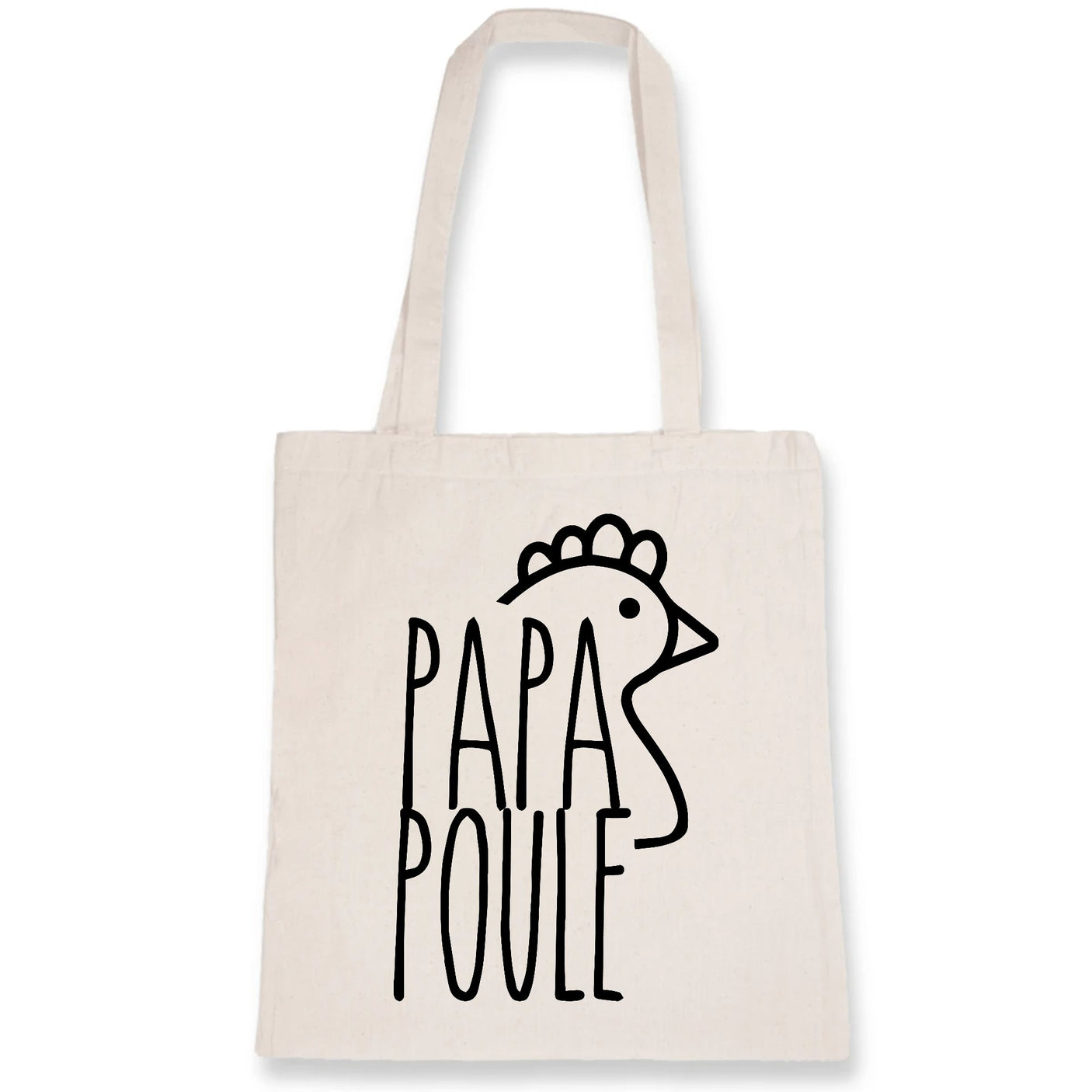 Tote bag Papa poule