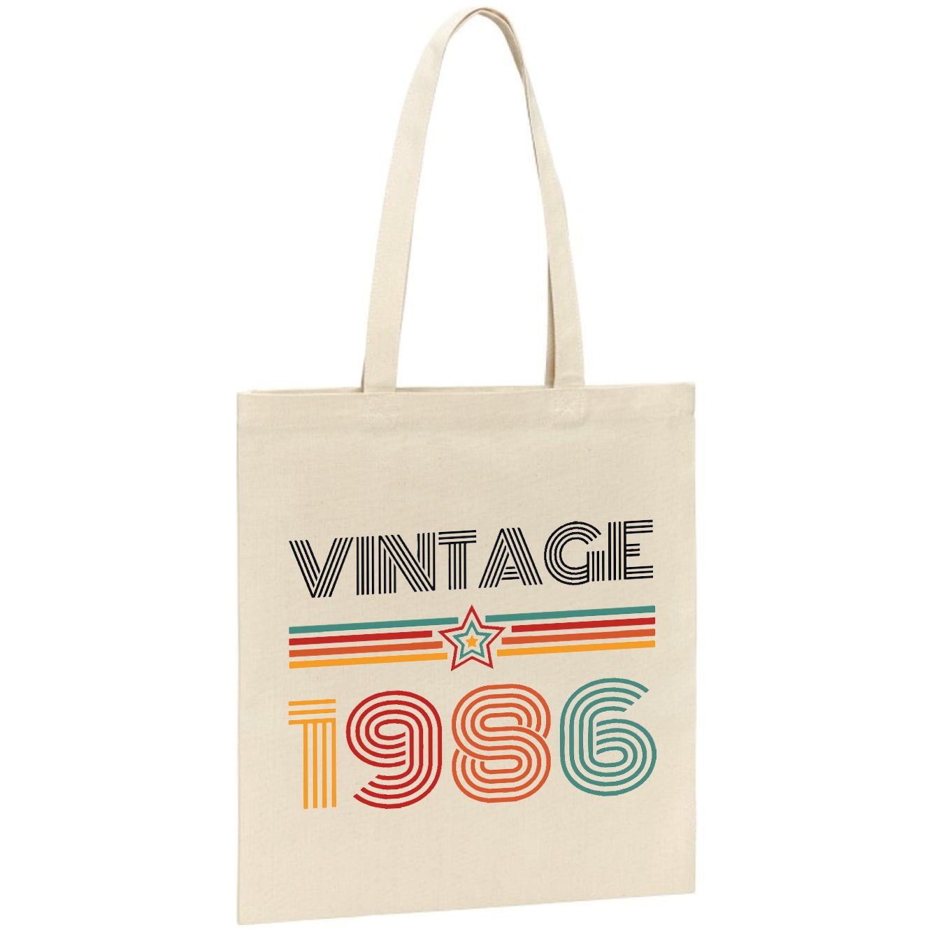 Tote bag Vintage année 1986