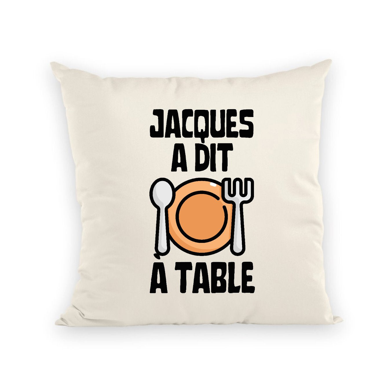 Coussin Jacques a dit à table 