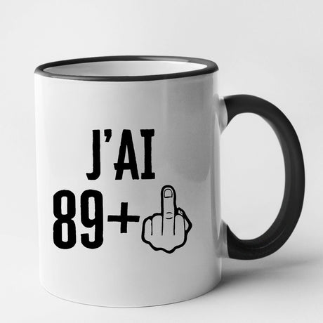 Mug J'ai 90 ans 89 + 1 Noir