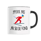 Mug J'peux pas j'ai ski de fond 