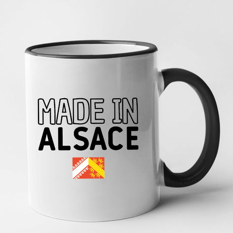 Mug Made in Alsace Noir