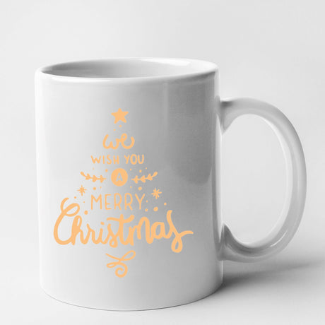 Mug Merry Christmas Blanc