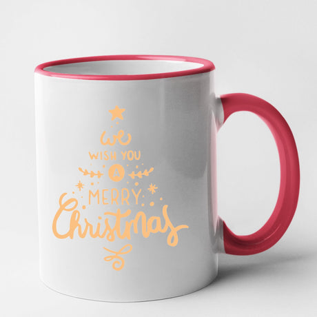 Mug Merry Christmas Rouge