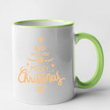 Mug Merry Christmas Vert