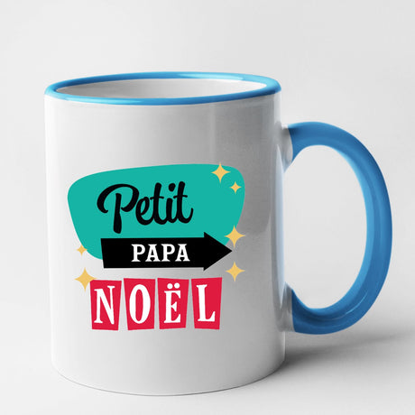 Mug Petit Papa Noël Bleu
