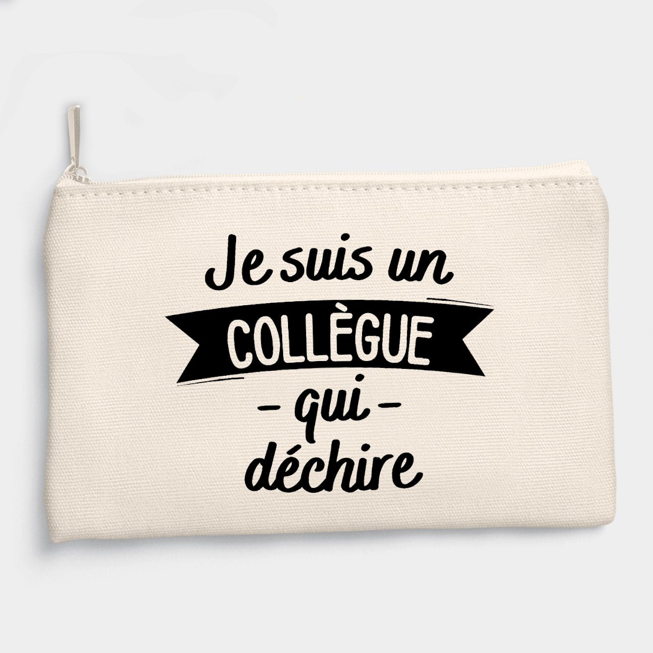 Pochette Collègue qui déchire Beige