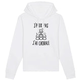 Sweat Capuche Adulte J'peux pas j'ai chorale 