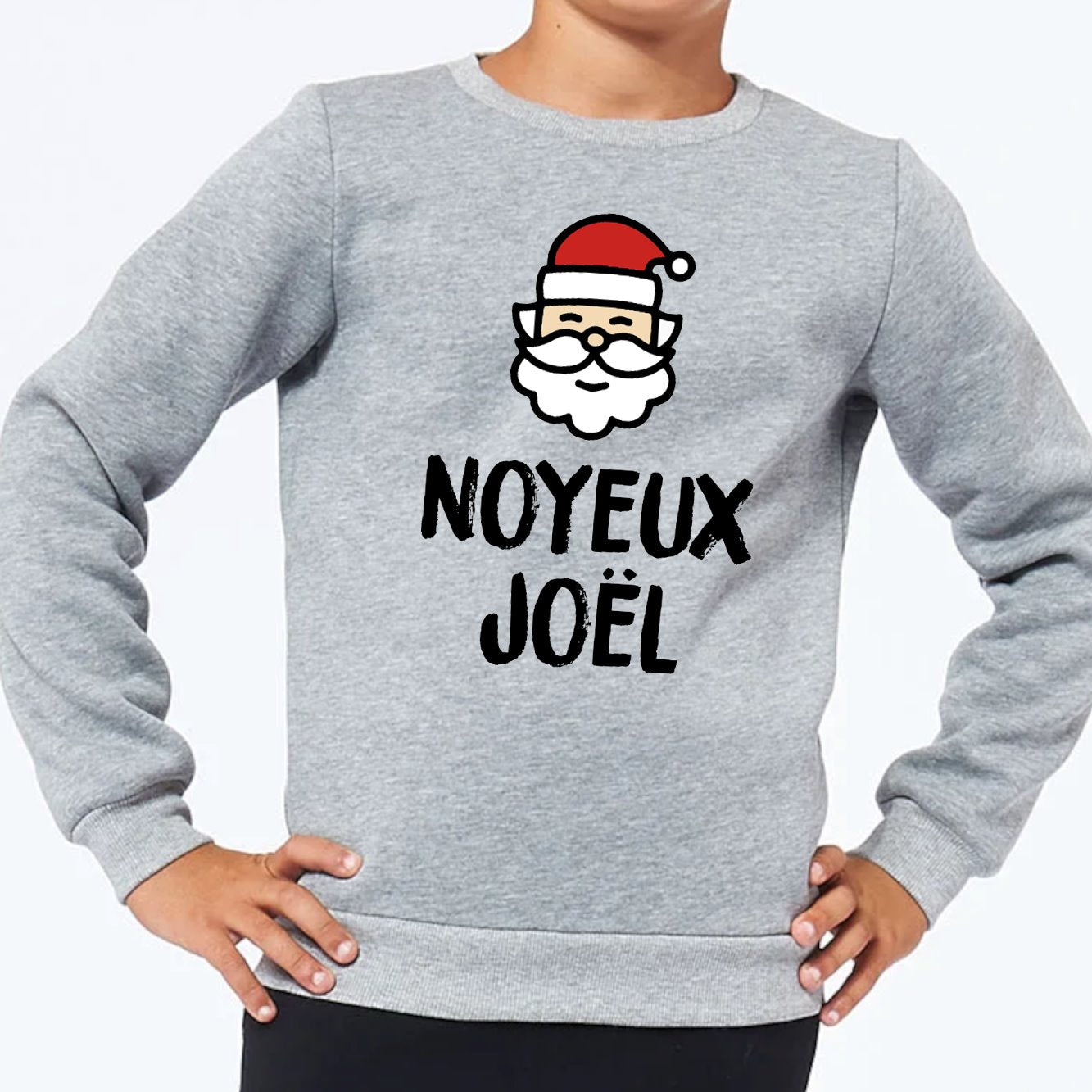 Sweat Enfant Noyeux Joël Gris