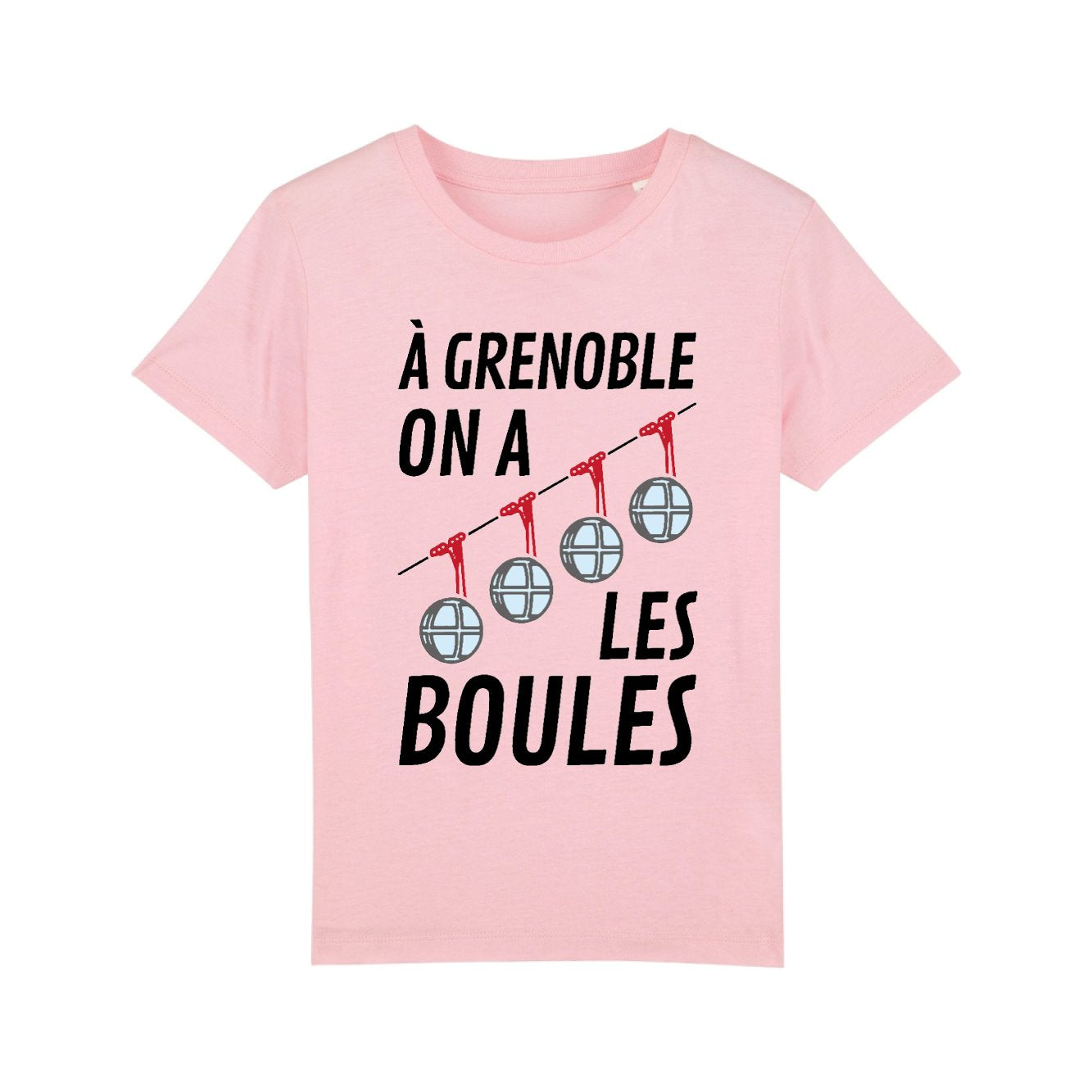 T-Shirt Enfant À Grenoble on a les boules 